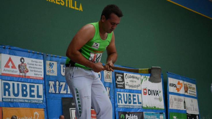Mikel Larrañaga, urrezkoetan urrezko