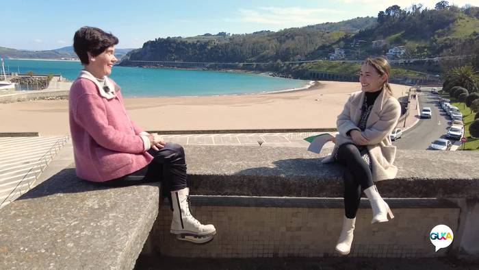 Pili Manterola: "Garai hau oso ona da, inguruko jende asko etortzen da Getariako jatetxetara"