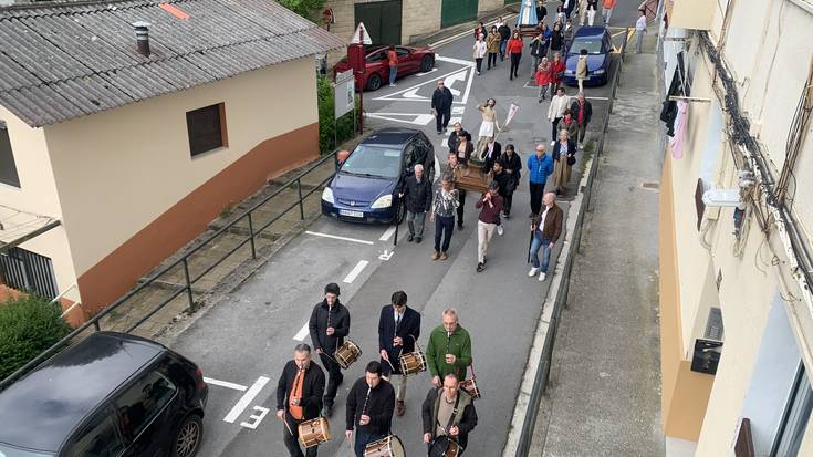 Resurrexita, prozesioa eta meza, Pazko Igandez