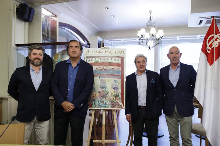 Bilbon aurkeztu dituzte Azpeitiko zezenketak