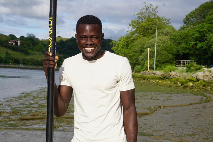 Mamadou Sarr: "Arraunak badu zerbait harrapatzen duena"