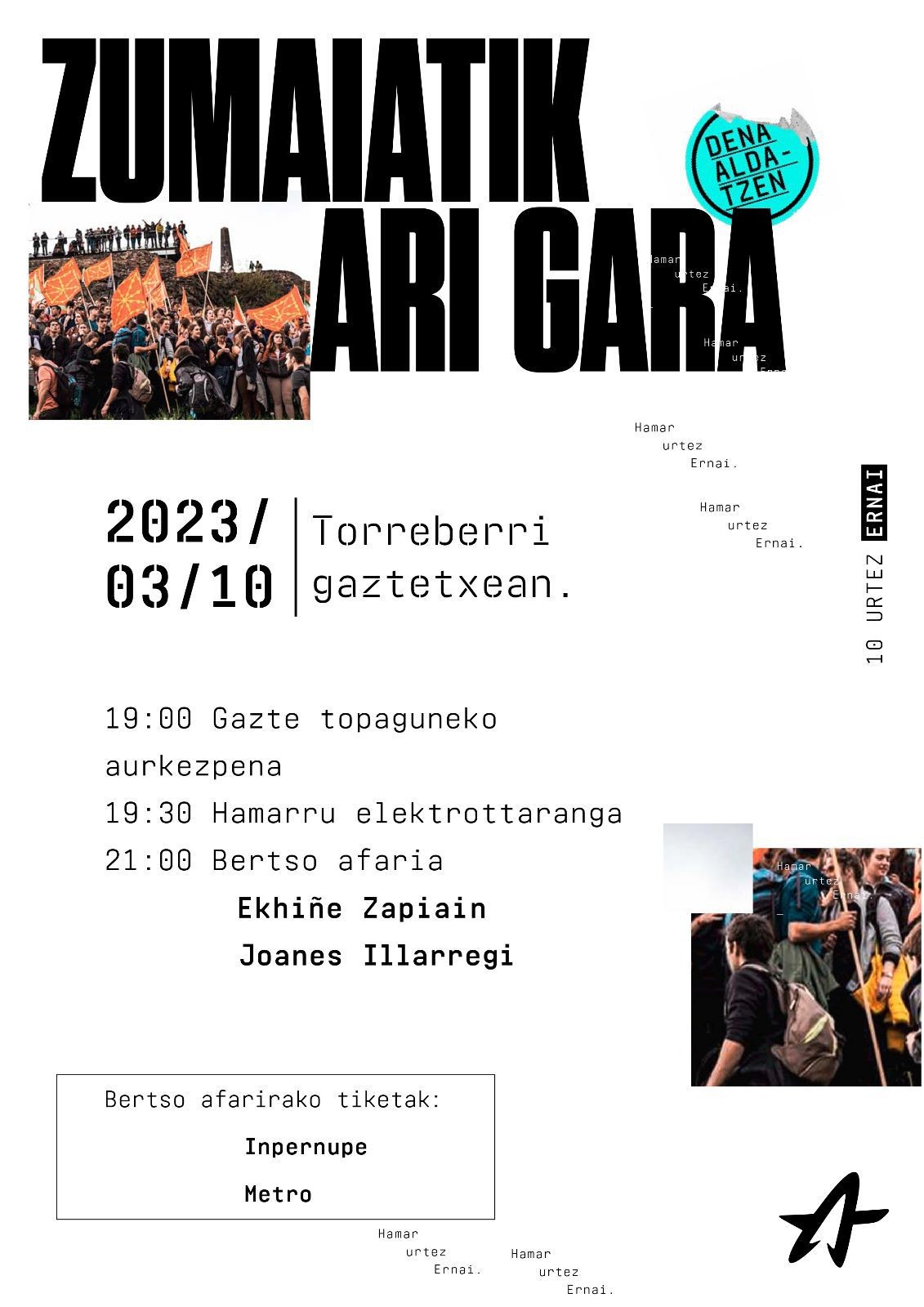 Zumaiatik ari gara!