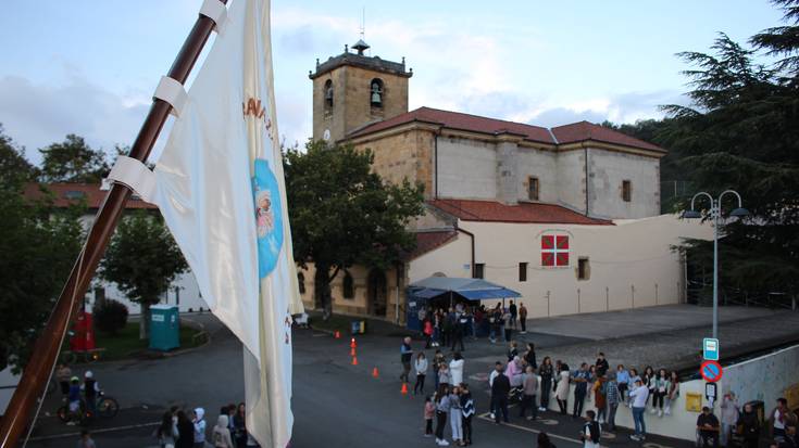 Gaur botako dute sanmigelen txupinazoa Aizarnazabalen