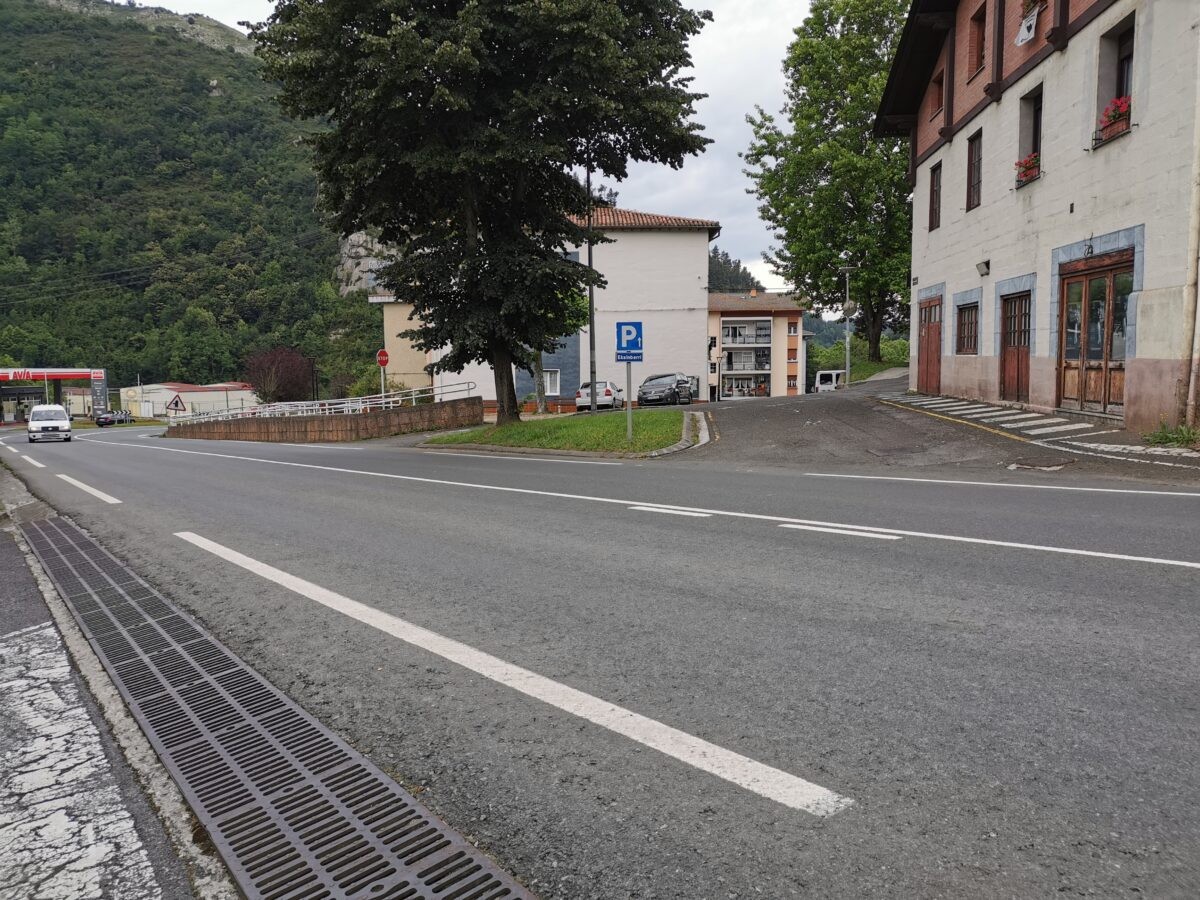 Arteagako sarreretako bat itxita egongo da asteburura bitartean