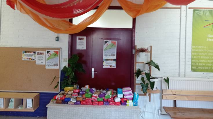 Saharara eramateko janaria bilduko du bihar Darahlik supermerkatuetan