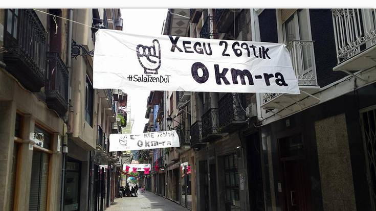 Elkarretaratzea: 'Euskal presoak Euskal Herrira'
