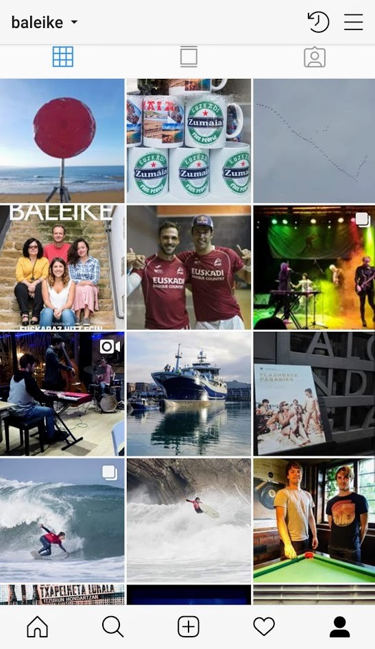 Baleike Instagramen ere badago
