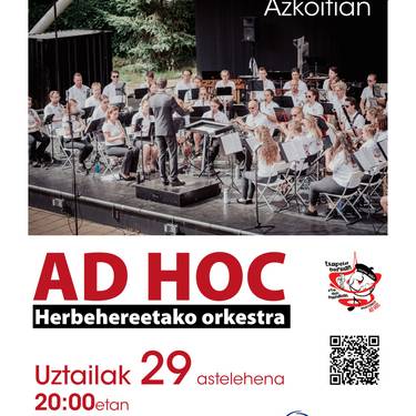 Holiday Orchestra AD HOCen kontzertua