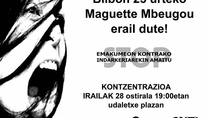 Bilboko hilketa matxista salatzeko  elkarretaratzea deitu dute biharko