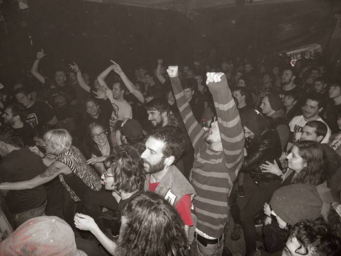Hardcore oihartzuna Zarautzen