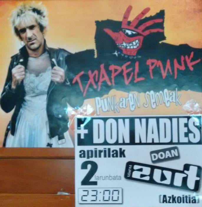 Txapelpunk taldearen kontzertua