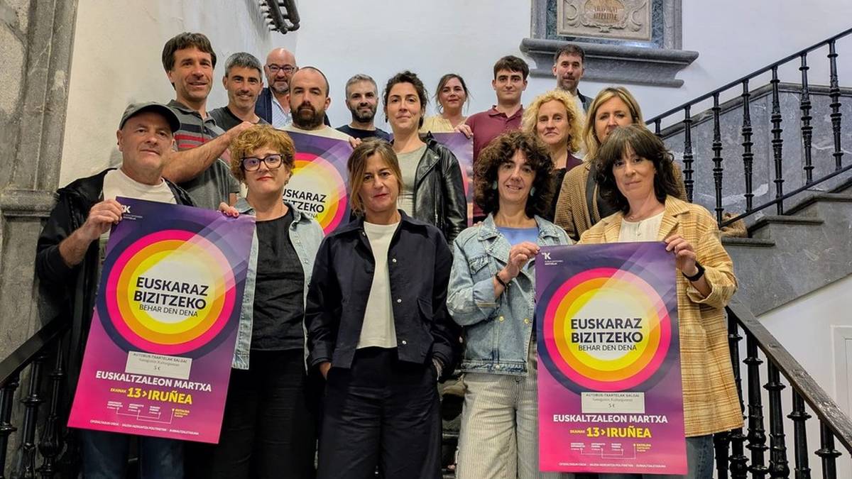Euskaltzaleon Martxara joateko autobusak antolatu dituzte eskualdetik
