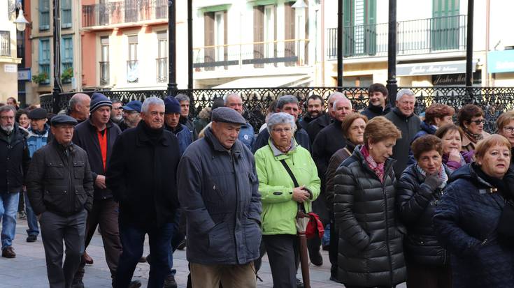 Jubilatuek eta pentsiodunek beren eskakizunak bozkatuko dituzte astelehenean