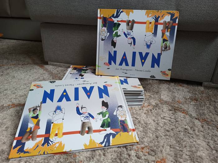 'Naian' liburuaren kontaketa egingo du Nerea Loiolak gaur Sanz Enean