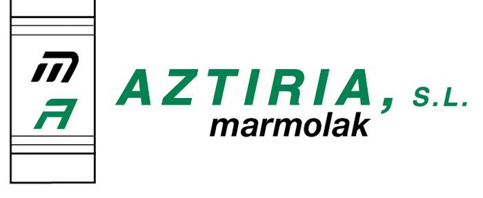 Aztiria marmolak logotipoa