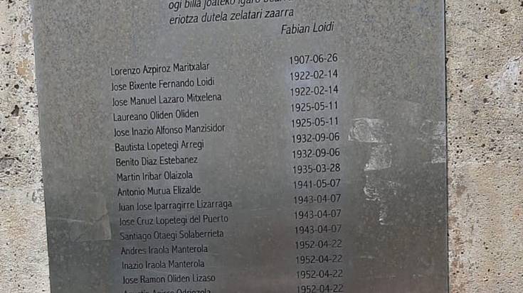 Eugenio eta Benito, Orioko barran hil orain 50 urte