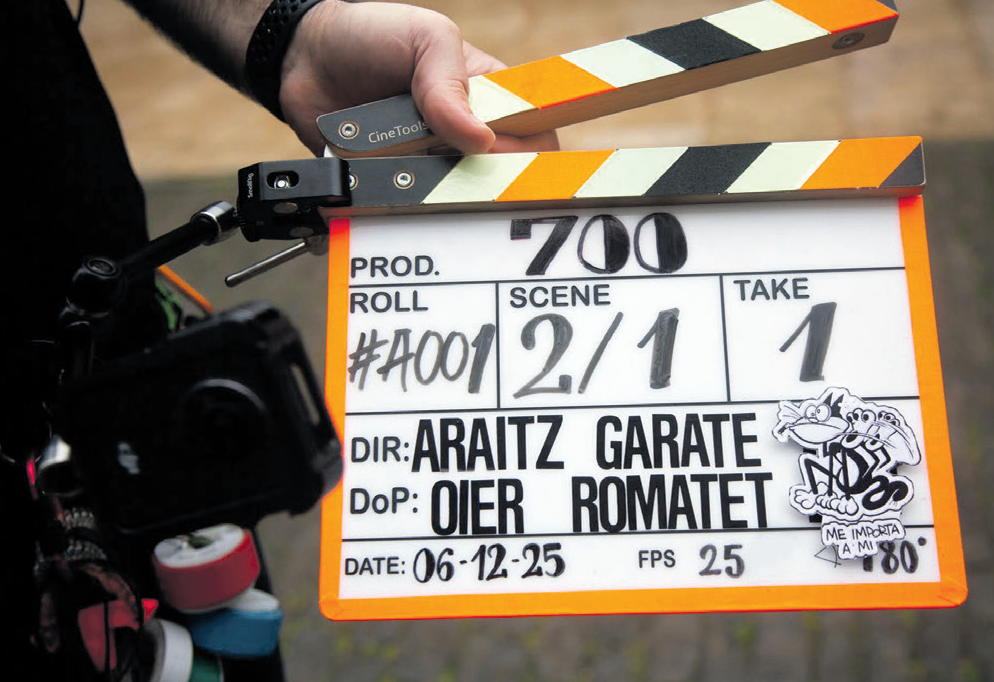 Oier Romatet eta Araitz Garateren '700' film laburra lehiatuko da Lekeitioko 49. Euskal Zine Bileran