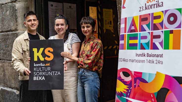 Xanti Agirrezabalaren eta Erika Olaizolaren 'Kaka' proiektuak irabazi du Korrikaren sorkuntza beka