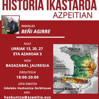 Ikastaroa: 'Euskal Herriaren historia'