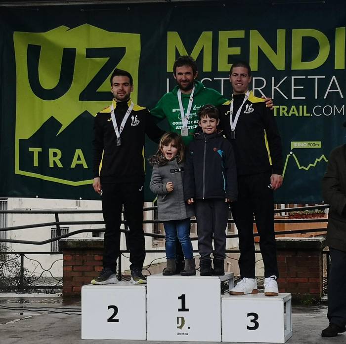 Euskadiko Trail Txapelketa irabazi du Xabat Manzisidor azpeitiarrak