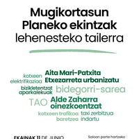 Mugikortasun planeko ekintzak lehenesteko tailerra