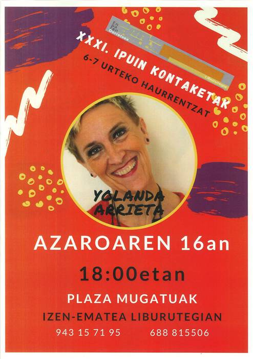 Yolanda Arrietaren ipuin kontaketa saioa