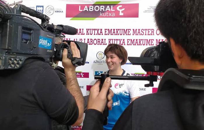 Oihana Orbegozo pilotari azpeitiarrak finala jokatuko du Emakume Master Cupeko Promozio Mailan