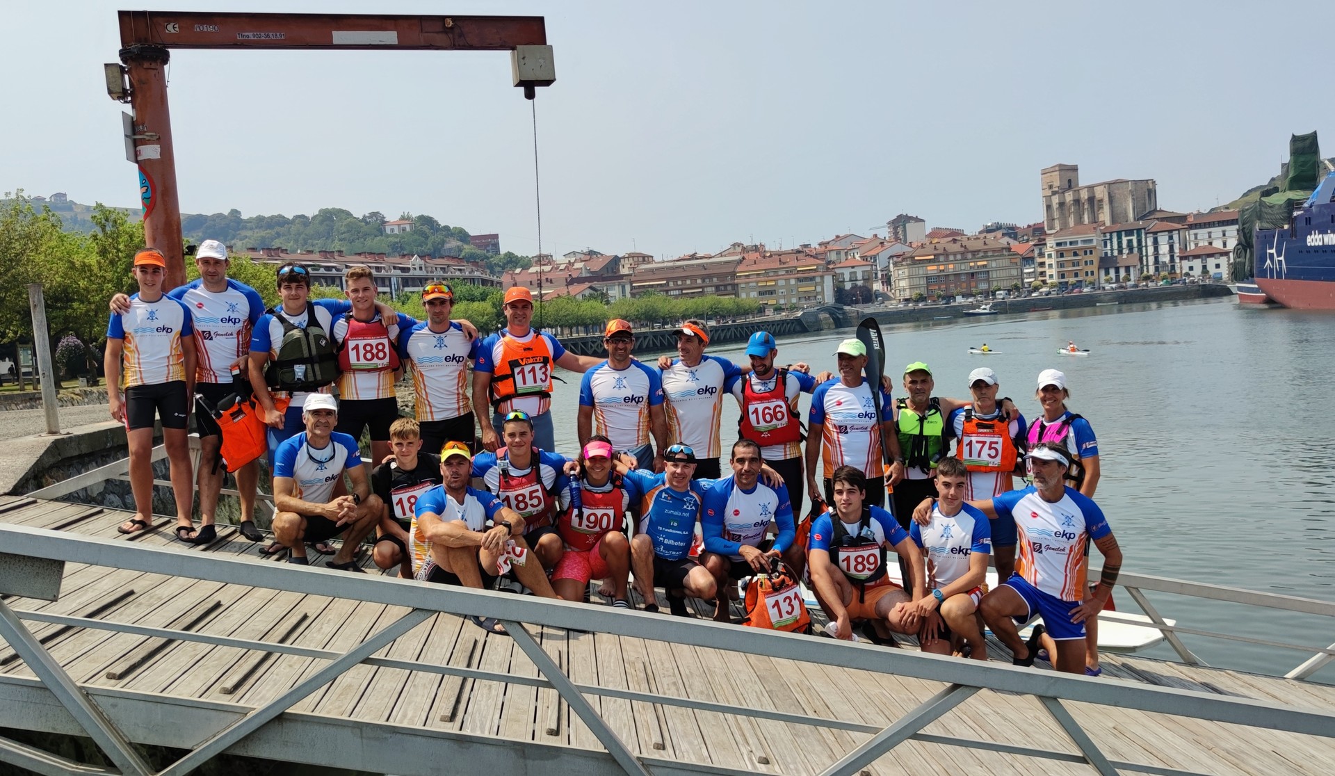 Itxas Gain taldekako Gipuzkoako Txapeldun Zumaia-Sakoneta-Zumaia Itsas kayak proban