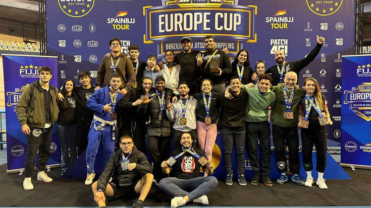 Bandeira, Valderrey eta Jaramillo zarauztarrek hainbat sari eskuratu dituzte Europe Cup Jiu Jitsu txapelketan