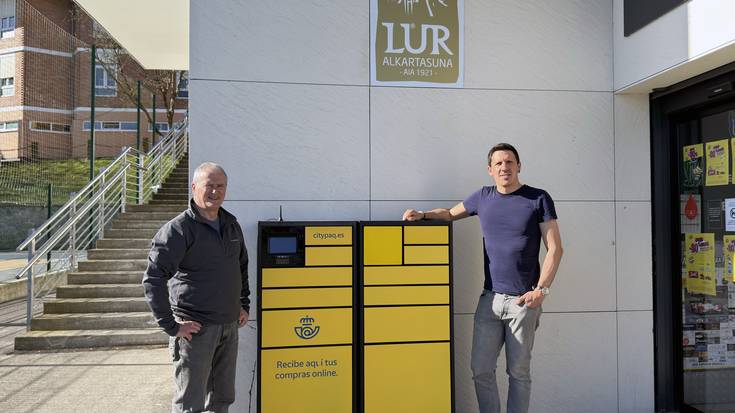 Correosen Citypaq zerbitzua jarri dute martxan Aiako Udalak eta Lur Alkartasuna kooperatibak