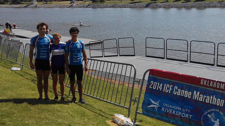 Maila ona erakutsi dute Itxas-Gaineko piraguistek Oklahomako Mundialean