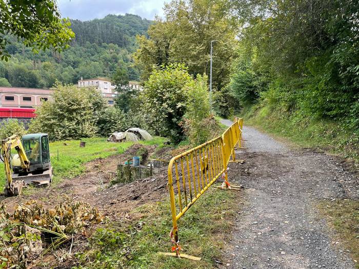 Atzera berriz itxiko dute Zestoa eta Iraeta arteko bidegorria