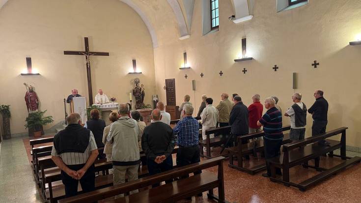 San Agustin eguneko meza egin dute Aizpurutxon