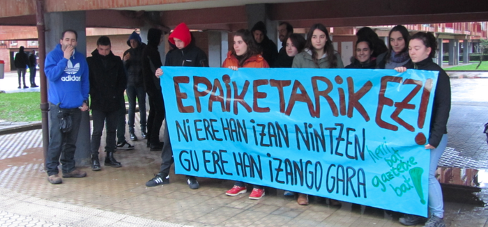 Zortzi gazte auzipetuei, babesik «beroena»