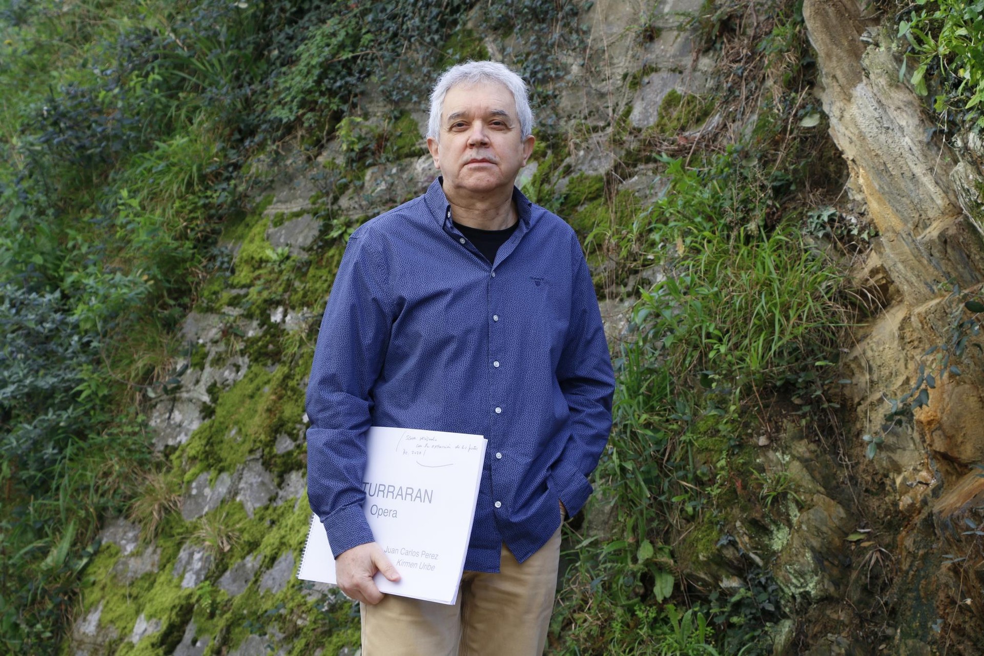 Juan Carlos Perez: "Opera lan hau nire Saturraran izatea nahi nuen"