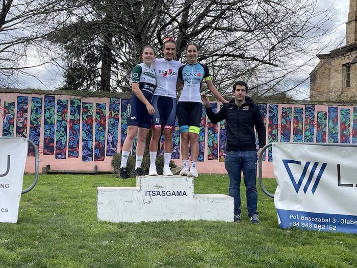 Junior mailako Euskadiko txirrindularitza txapelketa irabazi du Ane Zubeldiak