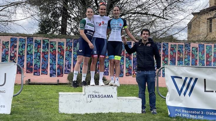 Junior mailako Euskadiko txirrindularitza txapelketa irabazi du Ane Zubeldiak