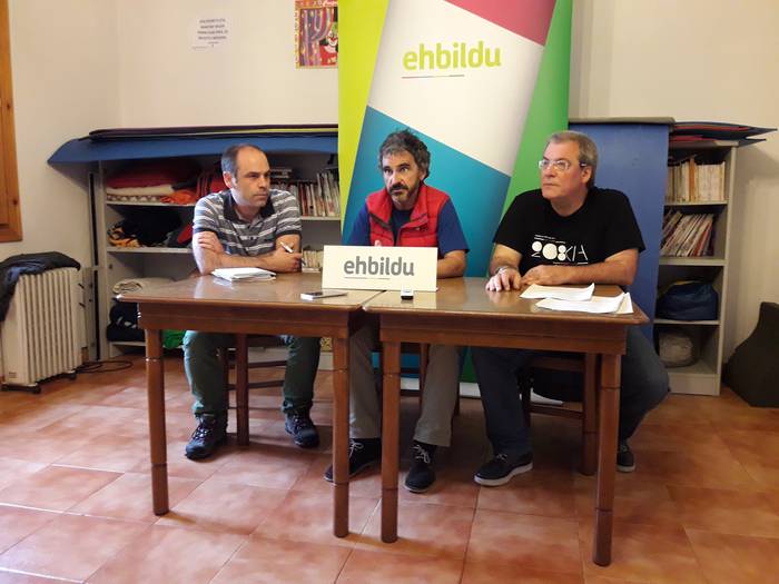 “Bidegorria egiteko borondate politikoa eskatzen dugu”