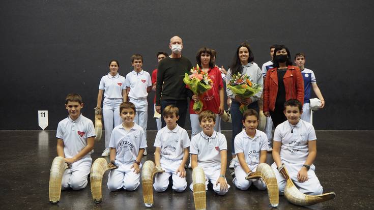 Maite Ortiz de Mendibil eta Eneritz Lizardi omendu dituzte