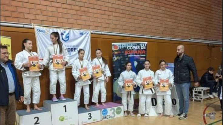 Itxaso Manzanas bost onenen artean Kadeteen Espainiako A Kopa Txapelketan