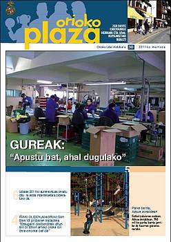 Udalak ‘Orioko plaza’ argitaratzeari utzi dio, «bikoiztasunak» ekiditeko