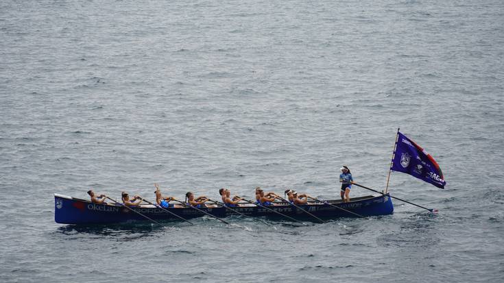ETE liga irabazteko beste urrats bat eman du Zarautzek, herriko estropadan nagusituta