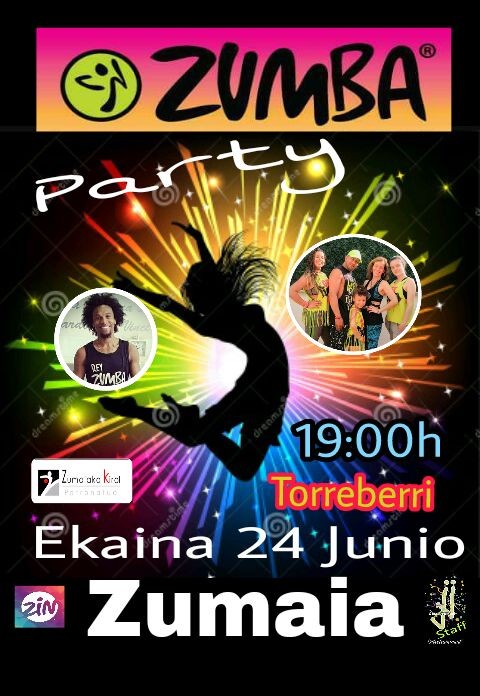 'Zumba party' ikasturte amaierako festa egingo dute bihar Torreberrin