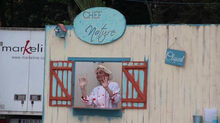 Irudietan: Chef Nature antzezlana Markeliñe konpainiaren eskutik (Kalerki)
