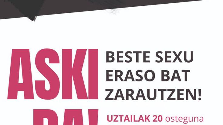 Zarauzko sexu erasoa salatzeko elkarretaratzea