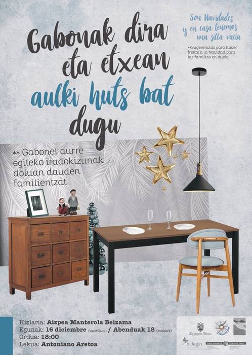 Hitzaldia: 'Gabonak dira eta etxean aulki huts bat dugu'