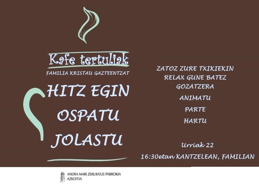 Kafe tertuliak familian