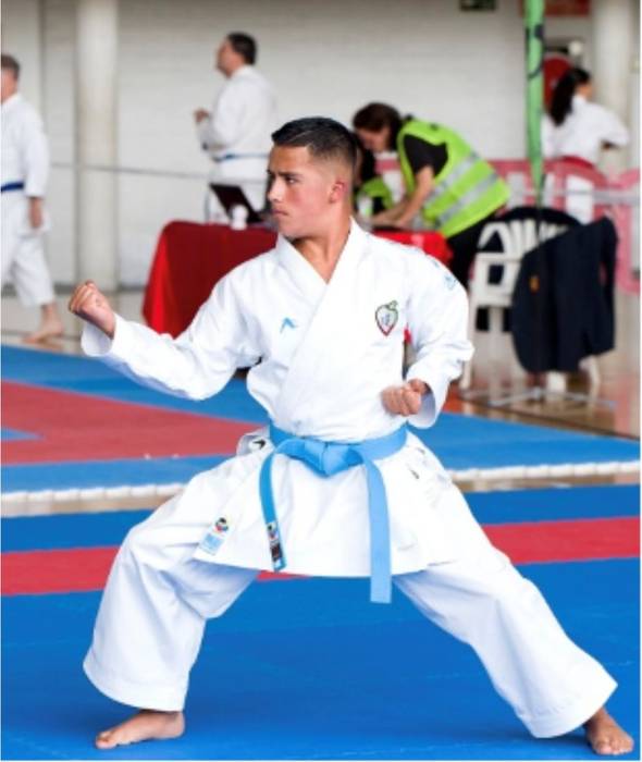 Denboraldi ona osatzen ari da Iker Hernandez karateka