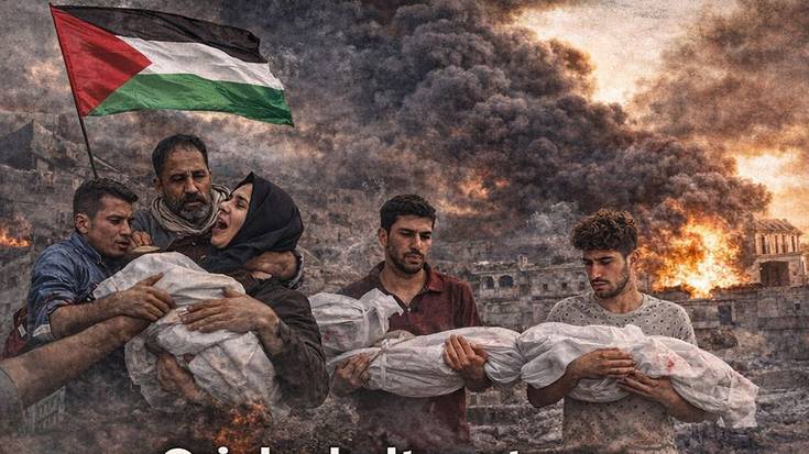 Erakusketa: 'Genozidioa gelditu! Palestina askatu!'