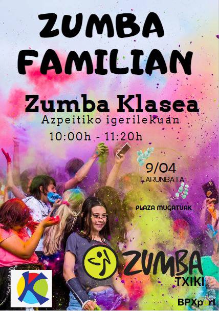Zumba familian saioa